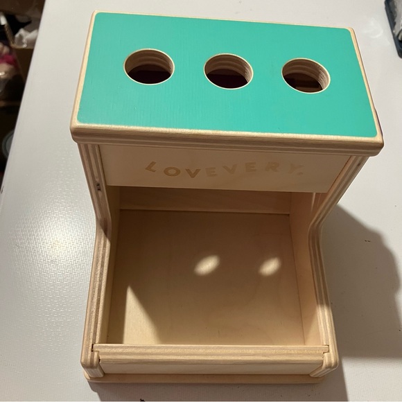 Lovevery Wooden Peg Drop Box The Thinker Play Kit Montessori incomplete - Picture 1 of 4